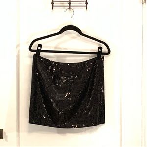 Sequin Mini/midi Skirt